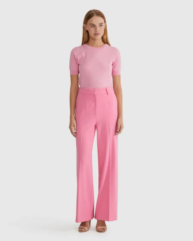 GRACE SHORT SLEEVE KNIT TOP sold by Oxford Shop