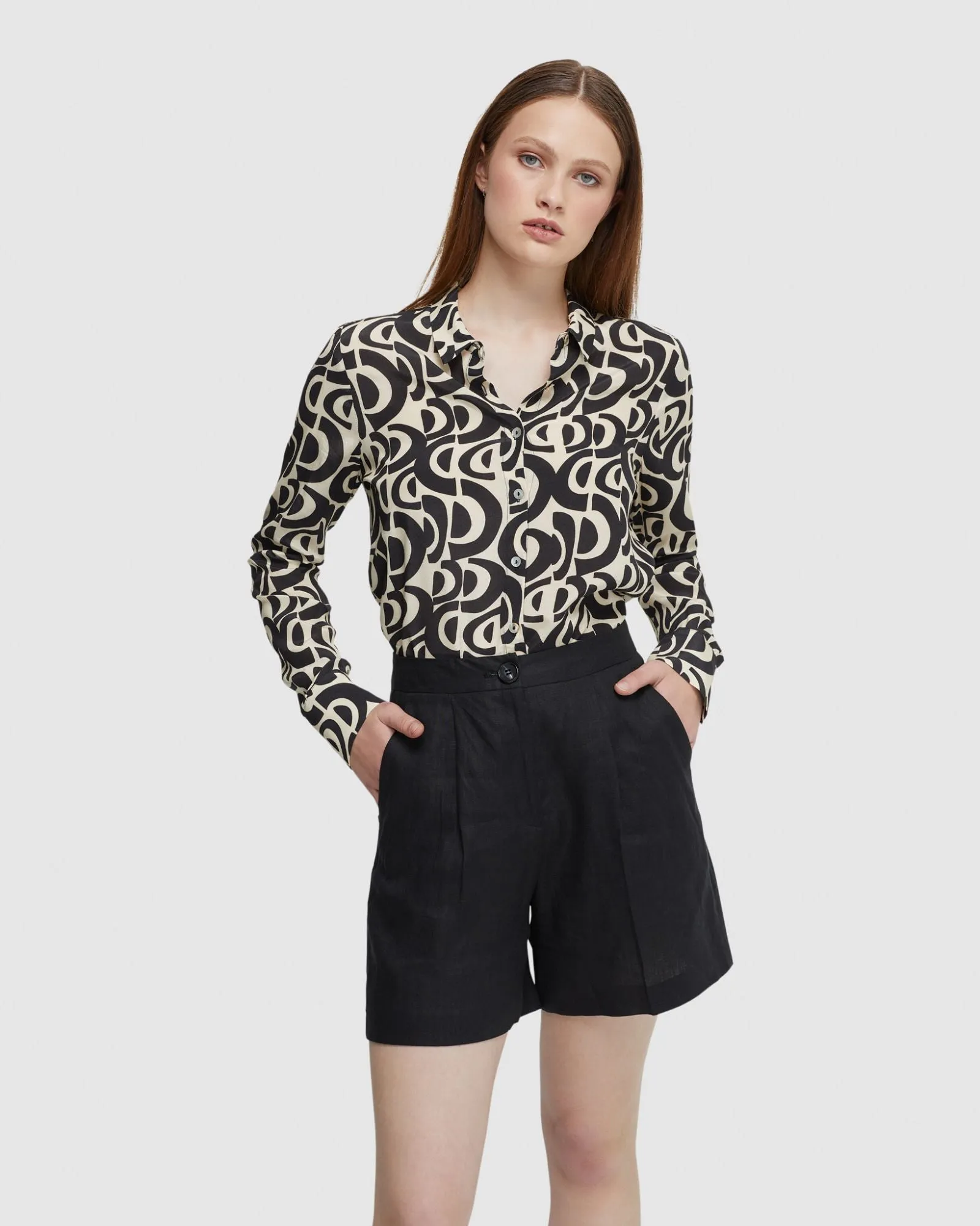Poppy Printed Blouse sold by Oxford Shop product image thumbnail 5