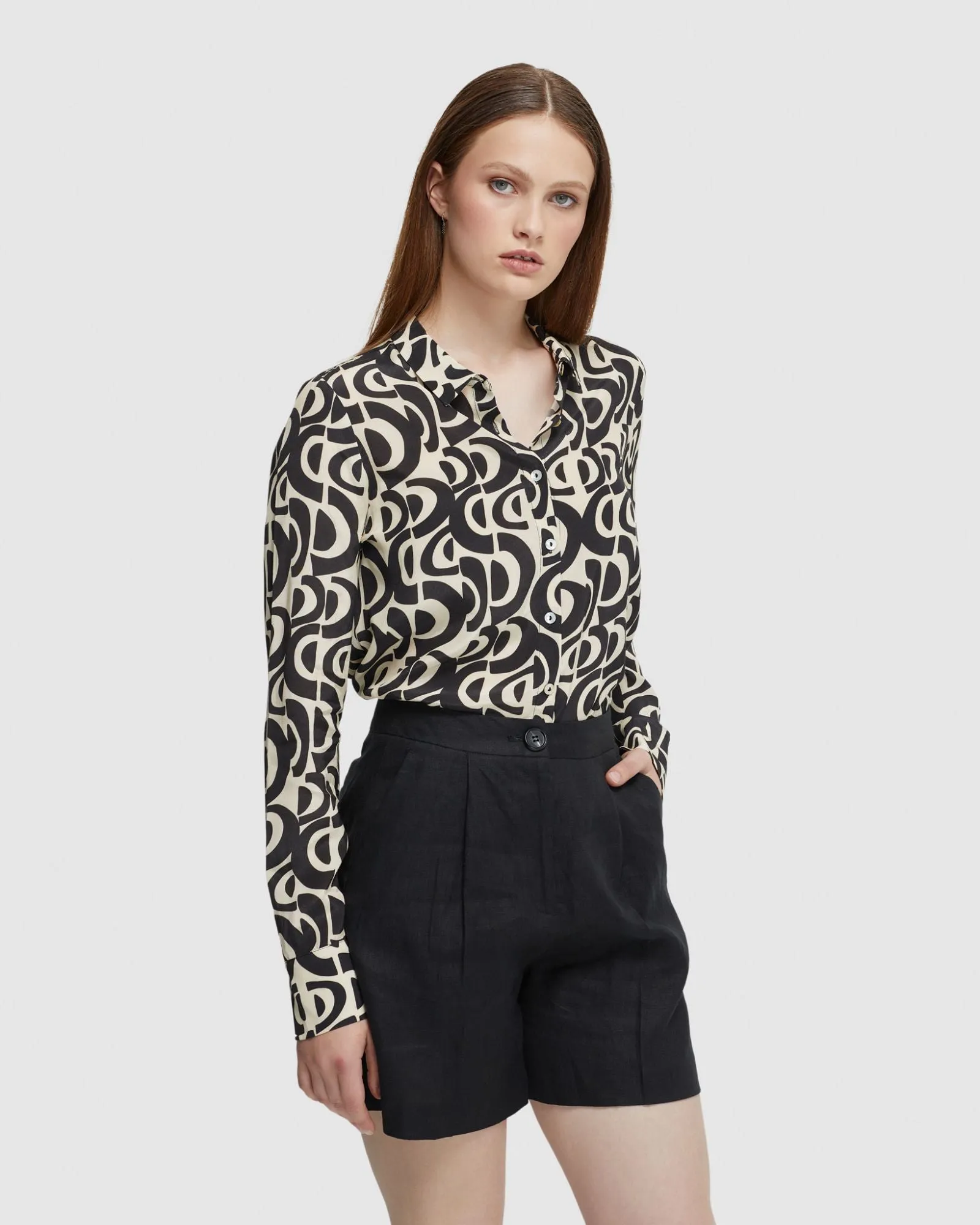 Poppy Printed Blouse sold by Oxford Shop product image thumbnail 2