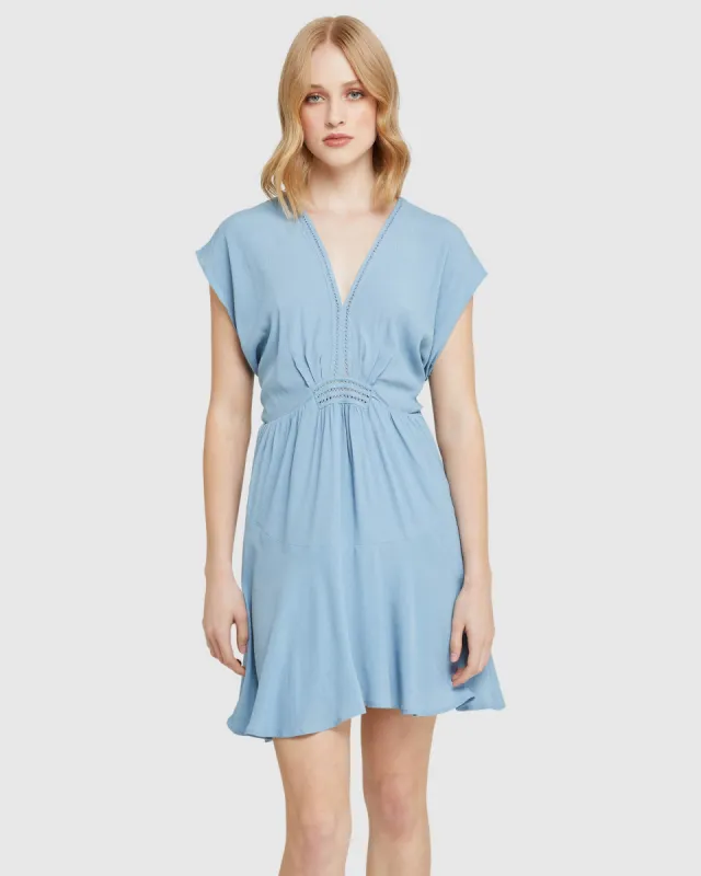 Inga Crochet Detail Dress sold by Oxford Shop