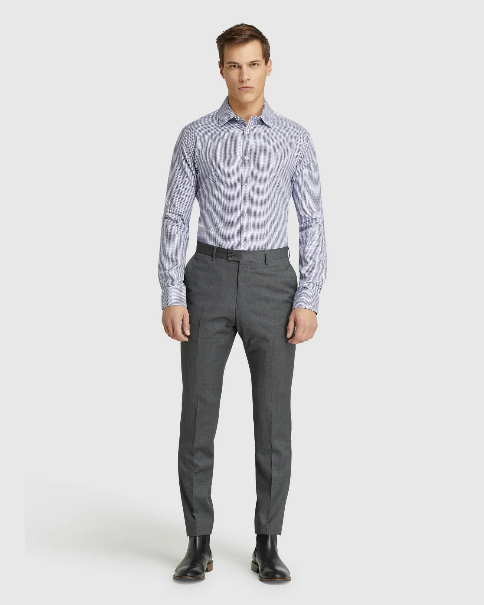 Beckton Dobby Shirt sold by Oxford Shop product image thumbnail 5