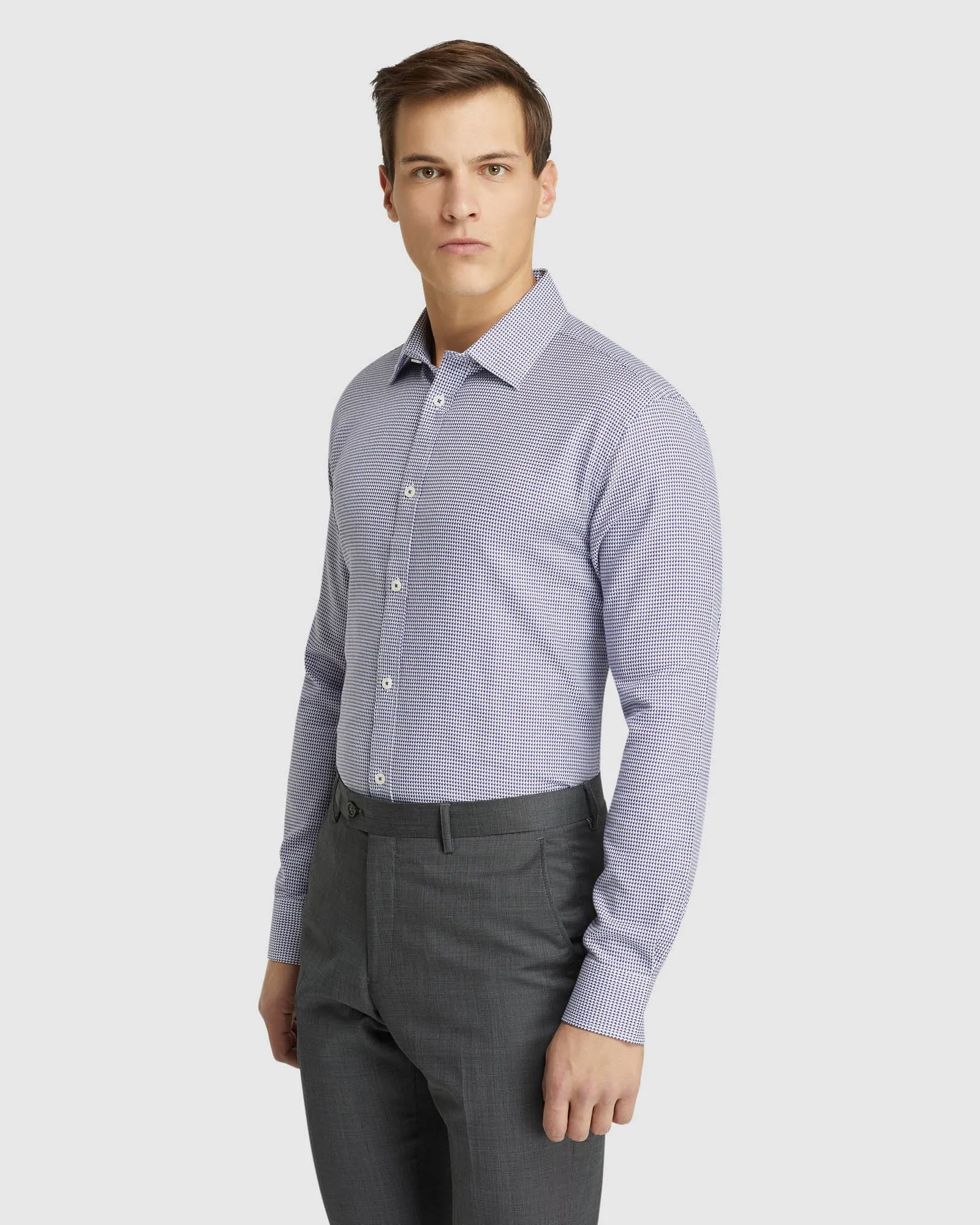 Beckton Dobby Shirt sold by Oxford Shop product image thumbnail 2