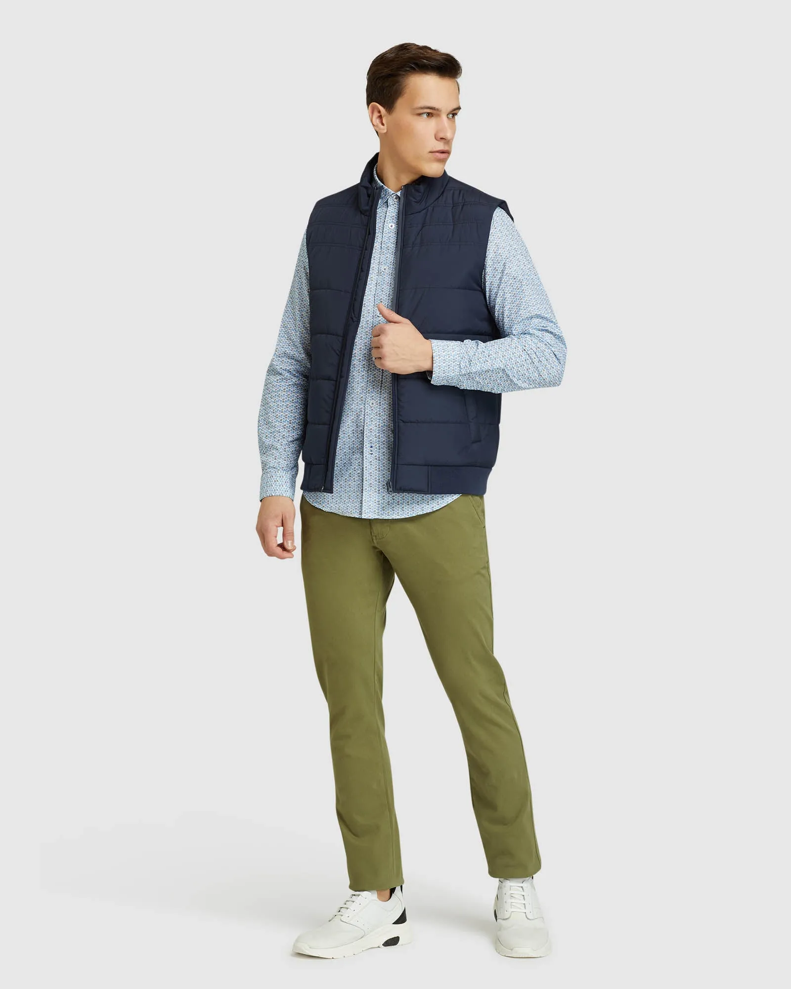 Lewis Recycled Filling Puffer Vest sold by Oxford Shop product image thumbnail 5