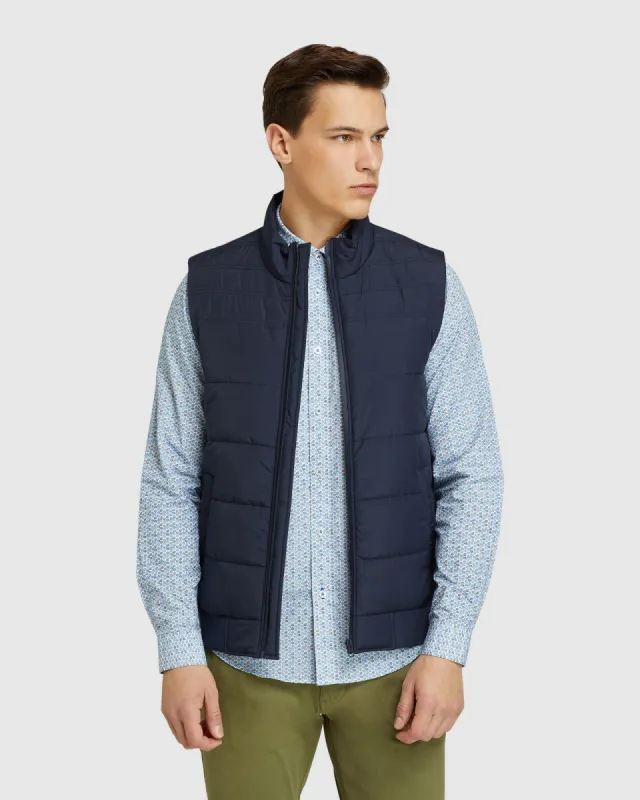 Lewis Recycled Filling Puffer Vest sold by Oxford Shop