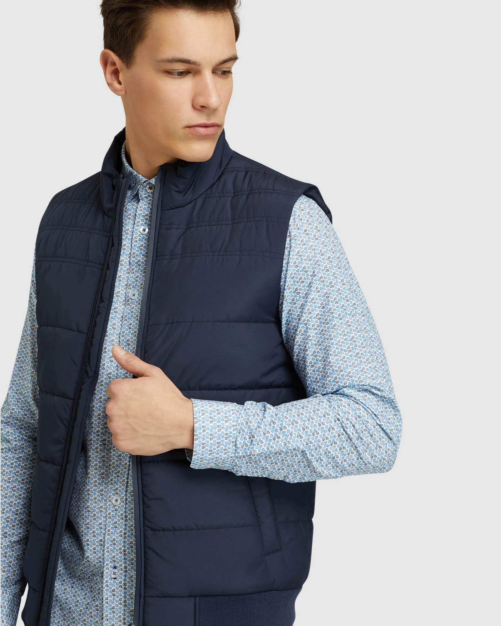 Lewis Recycled Filling Puffer Vest sold by Oxford Shop product image thumbnail 4