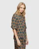 Simone Geo Printed Top sold by Oxford Shop