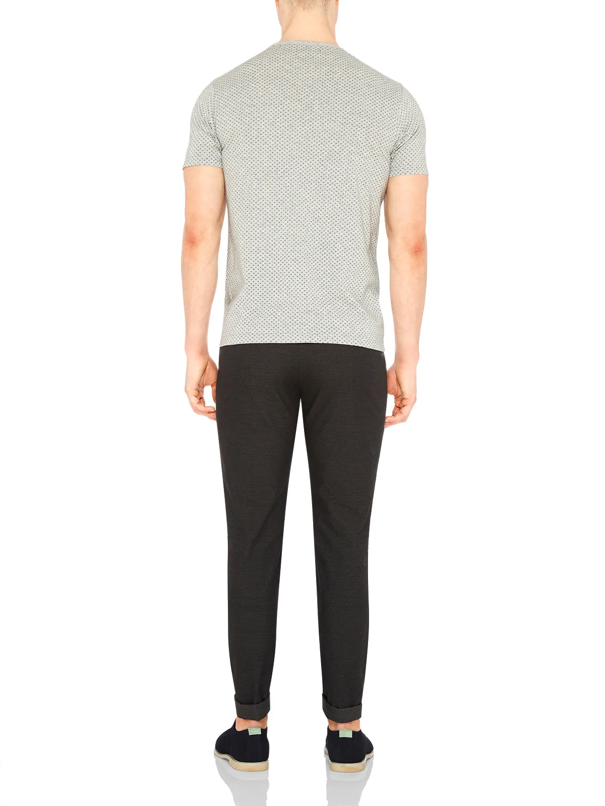 Leo Printed Spot Shirt sold by Oxford Shop product image thumbnail 4