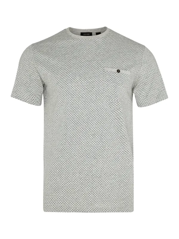 Leo Printed Spot Shirt sold by Oxford Shop