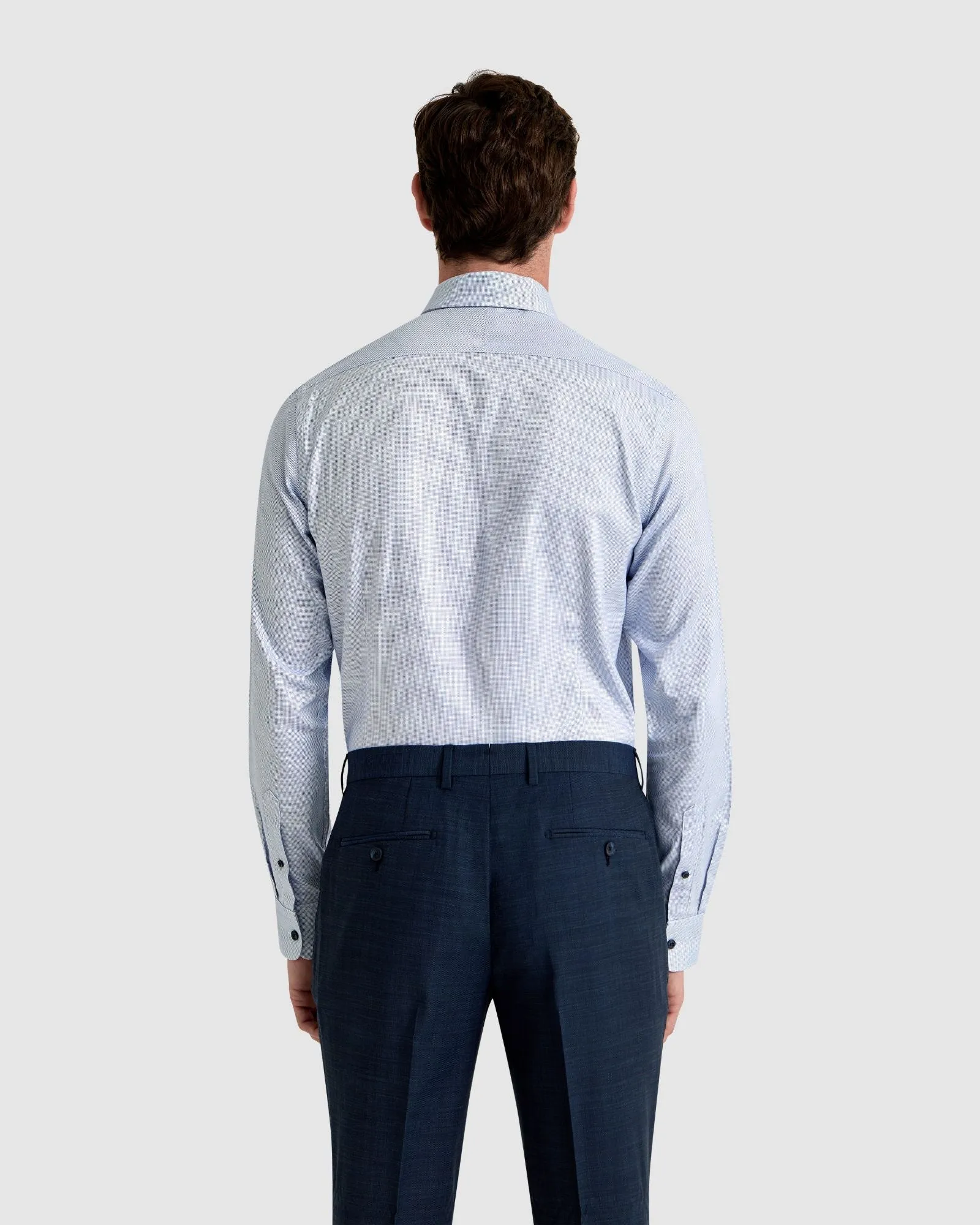 Beckton Dobby Shirt sold by Oxford Shop product image thumbnail 3