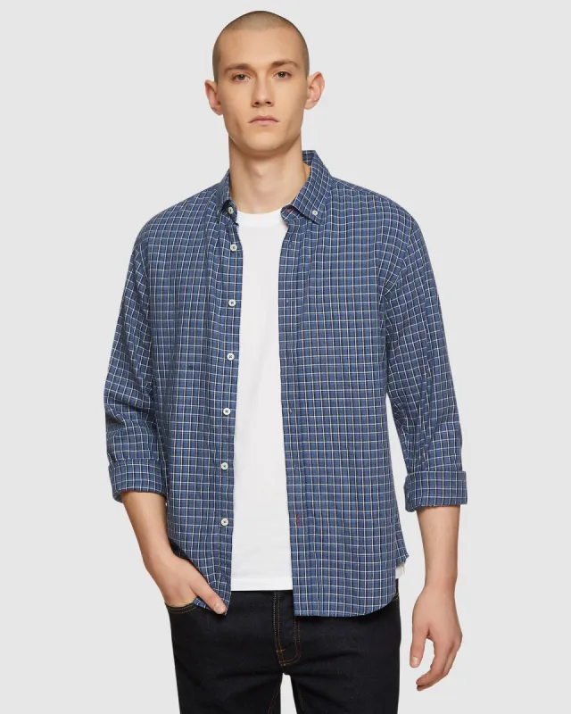Stratton Checked Shirt sold by Oxford Shop