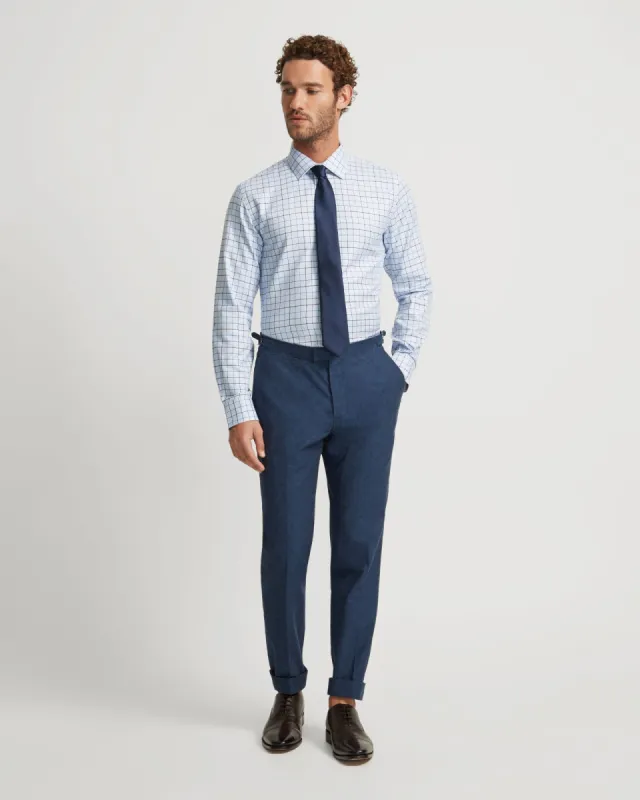 Beckton Cotton Check Shirt sold by Oxford Shop