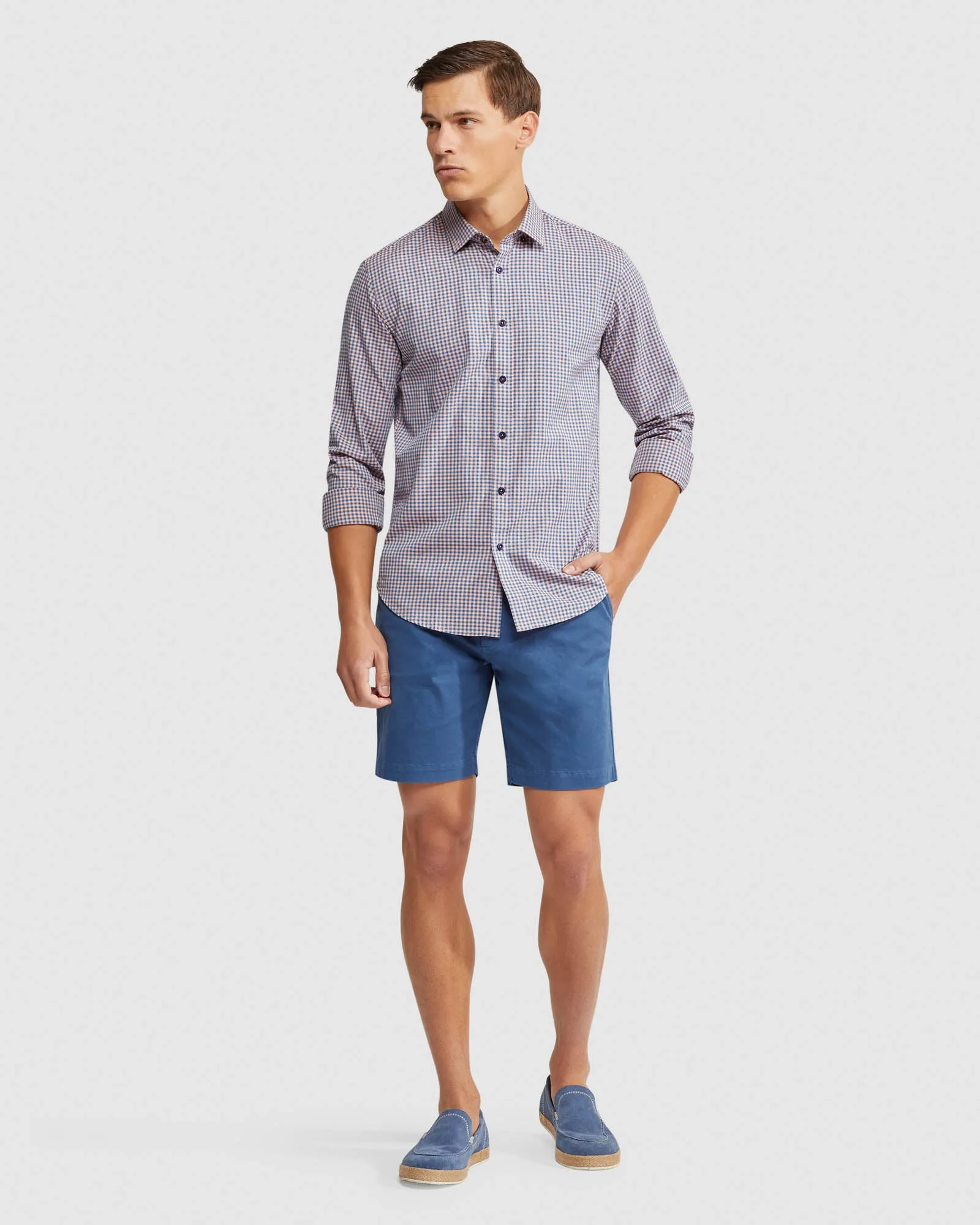 Stratton Checked Shirt sold by Oxford Shop product image thumbnail 5