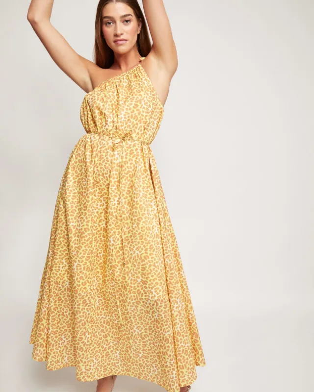 Tara Cotton Animal Print Dress sold by Oxford Shop