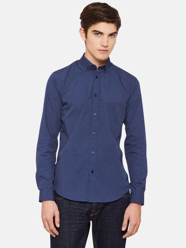Stratton Printed Shirt sold by Oxford Shop