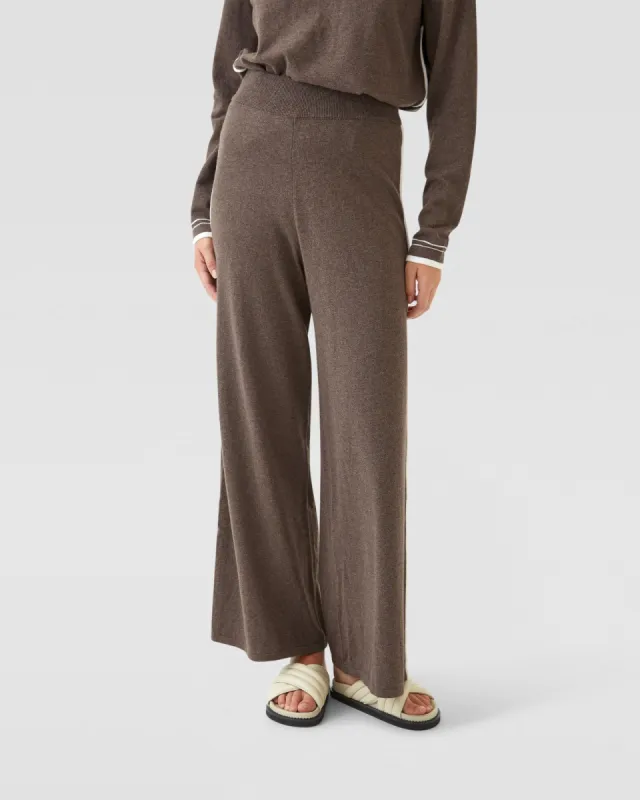 Carla Knitted Pants With Piping sold by Oxford Shop