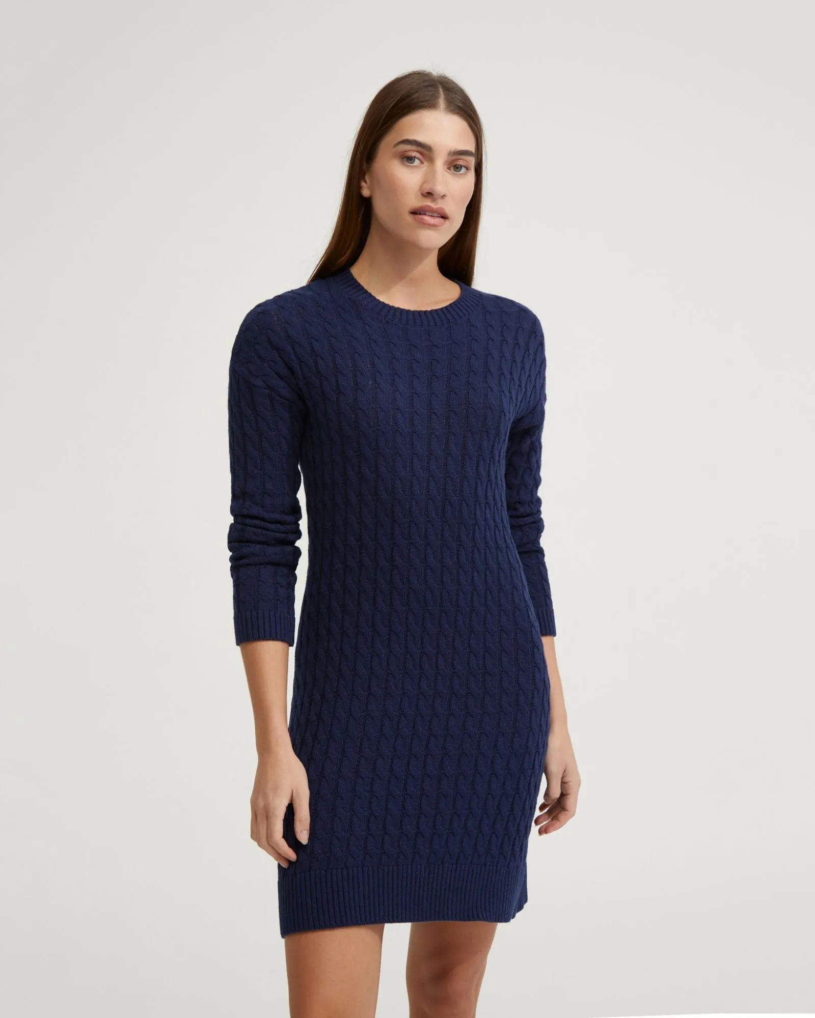 Sweeny Cable Knit Mini Dress sold by Oxford Shop product image thumbnail 5