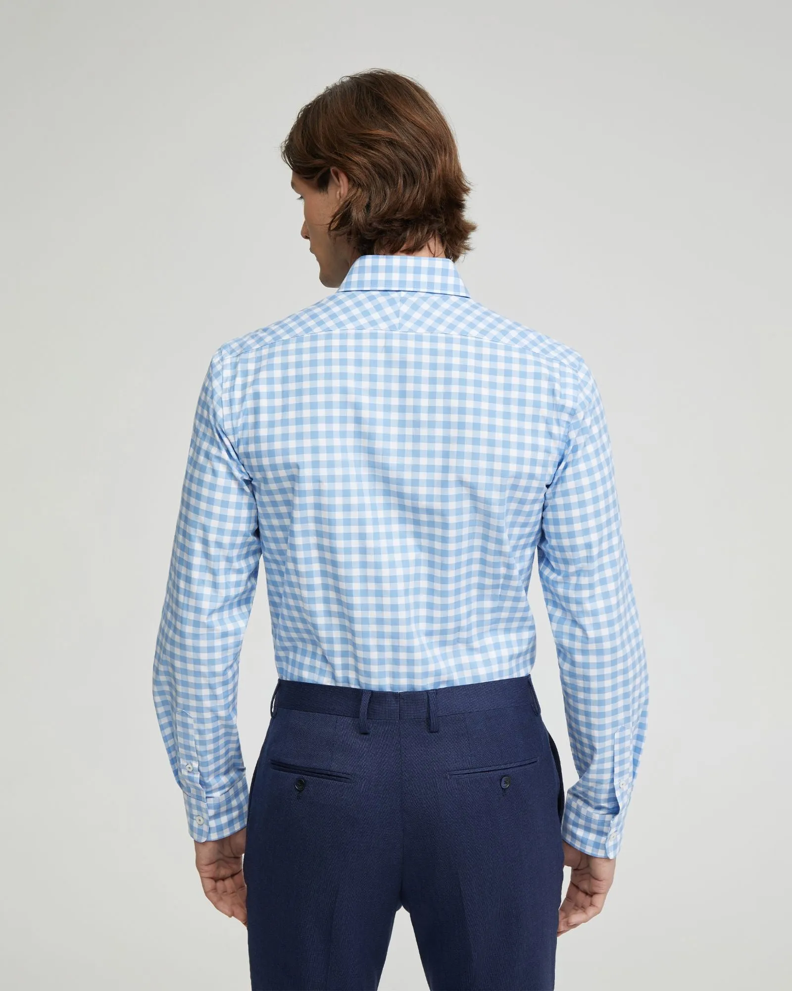 Beckton Checked Cotton Shirt sold by Oxford Shop product image thumbnail 3