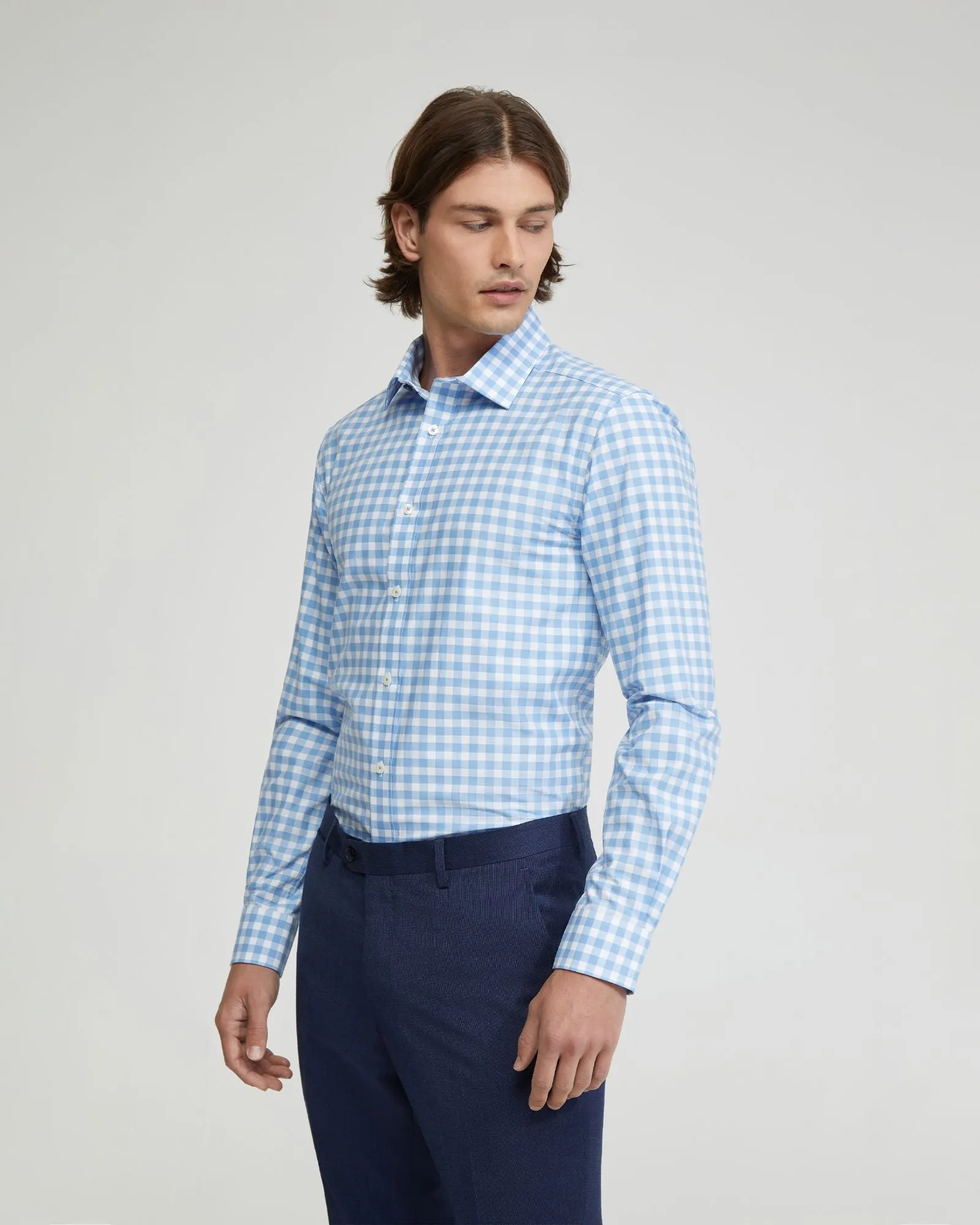 Beckton Checked Cotton Shirt sold by Oxford Shop product image thumbnail 2