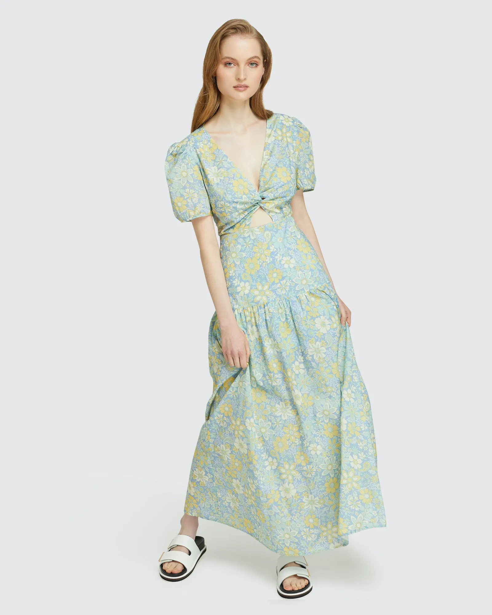 Paloma Cotton Maxi Dress sold by Oxford Shop product image thumbnail 4