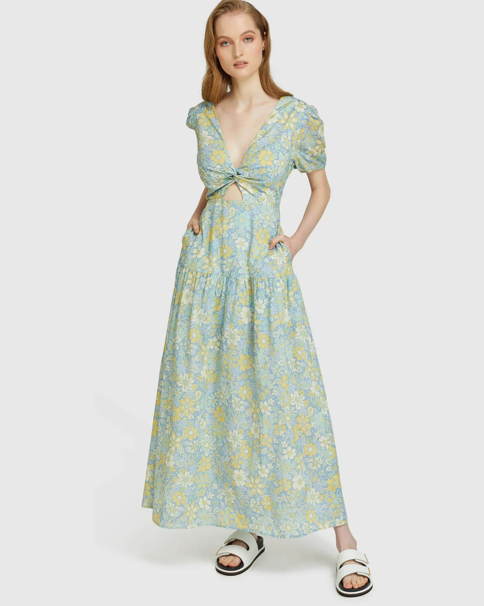 Paloma Cotton Maxi Dress sold by Oxford Shop product image thumbnail 5