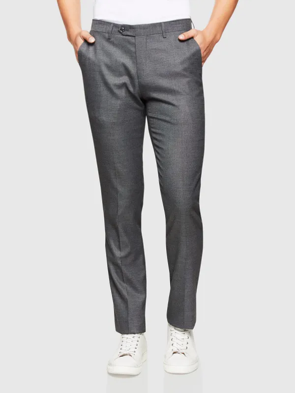 STRETCH TEXTURED TROUSERS sold by Oxford Shop