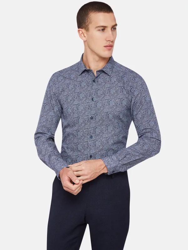 Kenton Printed Luxury Shirt sold by Oxford Shop