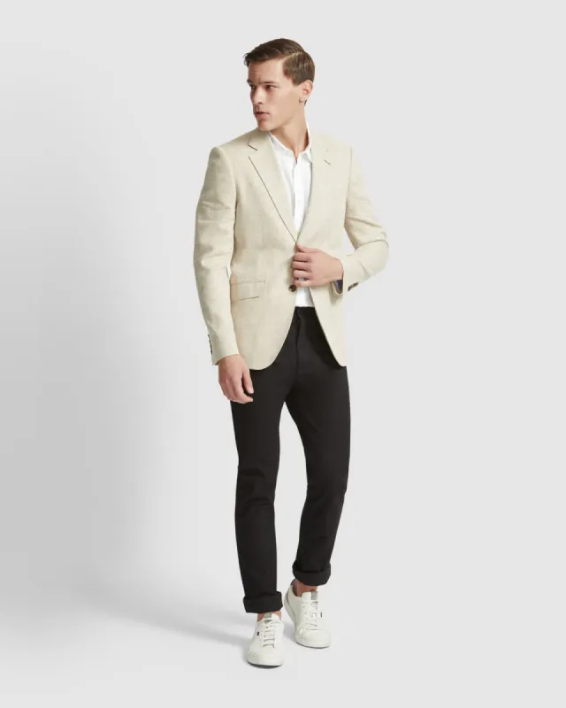 Blake Linen Blend Blazer sold by Oxford Shop