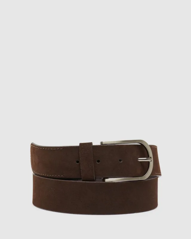 Bently Suede Leather Belt sold by Oxford Shop