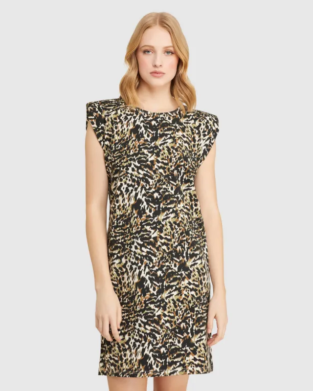 Elodie Animal Print Jersey Dress sold by Oxford Shop