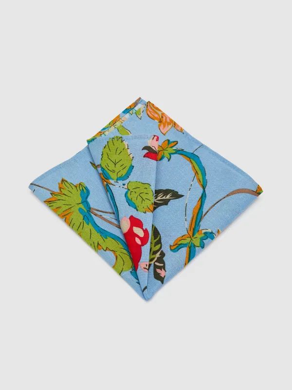 Wall Flower Pocket Square sold by Oxford Shop