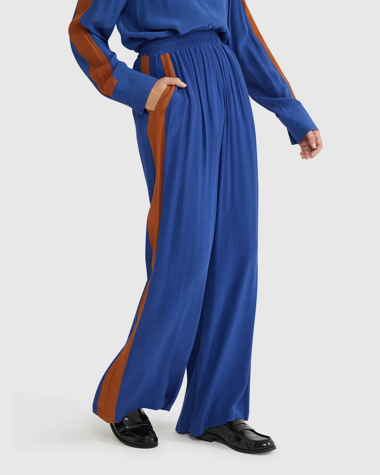 Chantel Contrast Panel Pants sold by Oxford Shop product image thumbnail 2