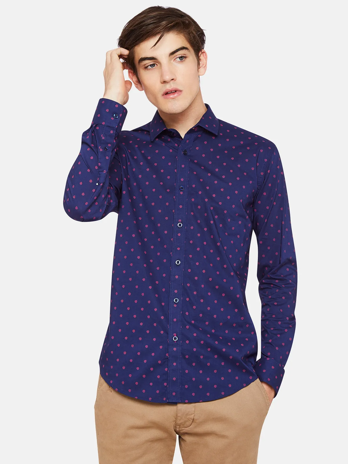 Kenton Printed Shirt sold by Oxford Shop