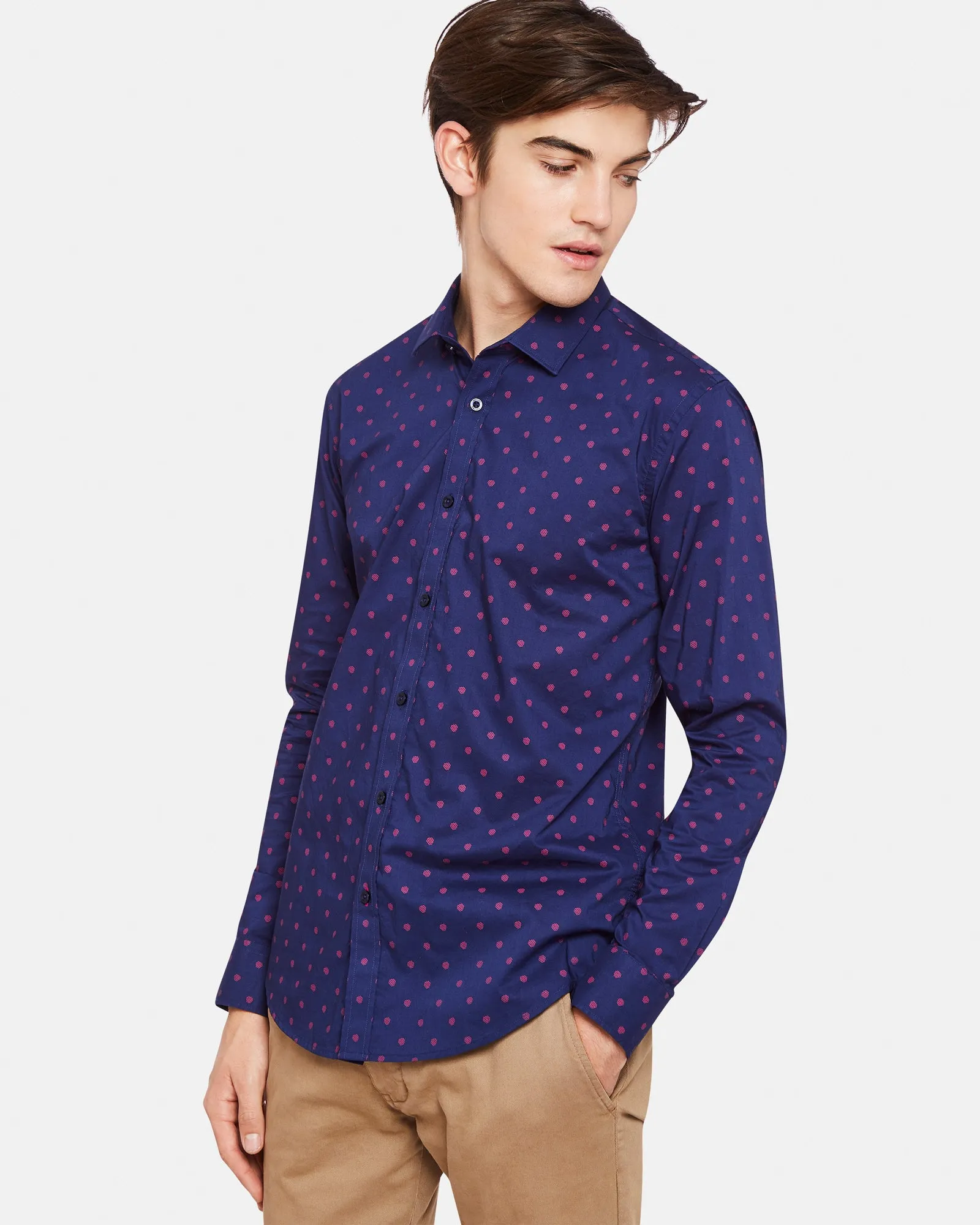 Kenton Printed Shirt sold by Oxford Shop product image thumbnail 3