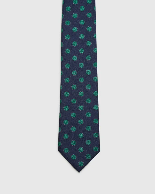 Silk Circles Tie sold by Oxford Shop