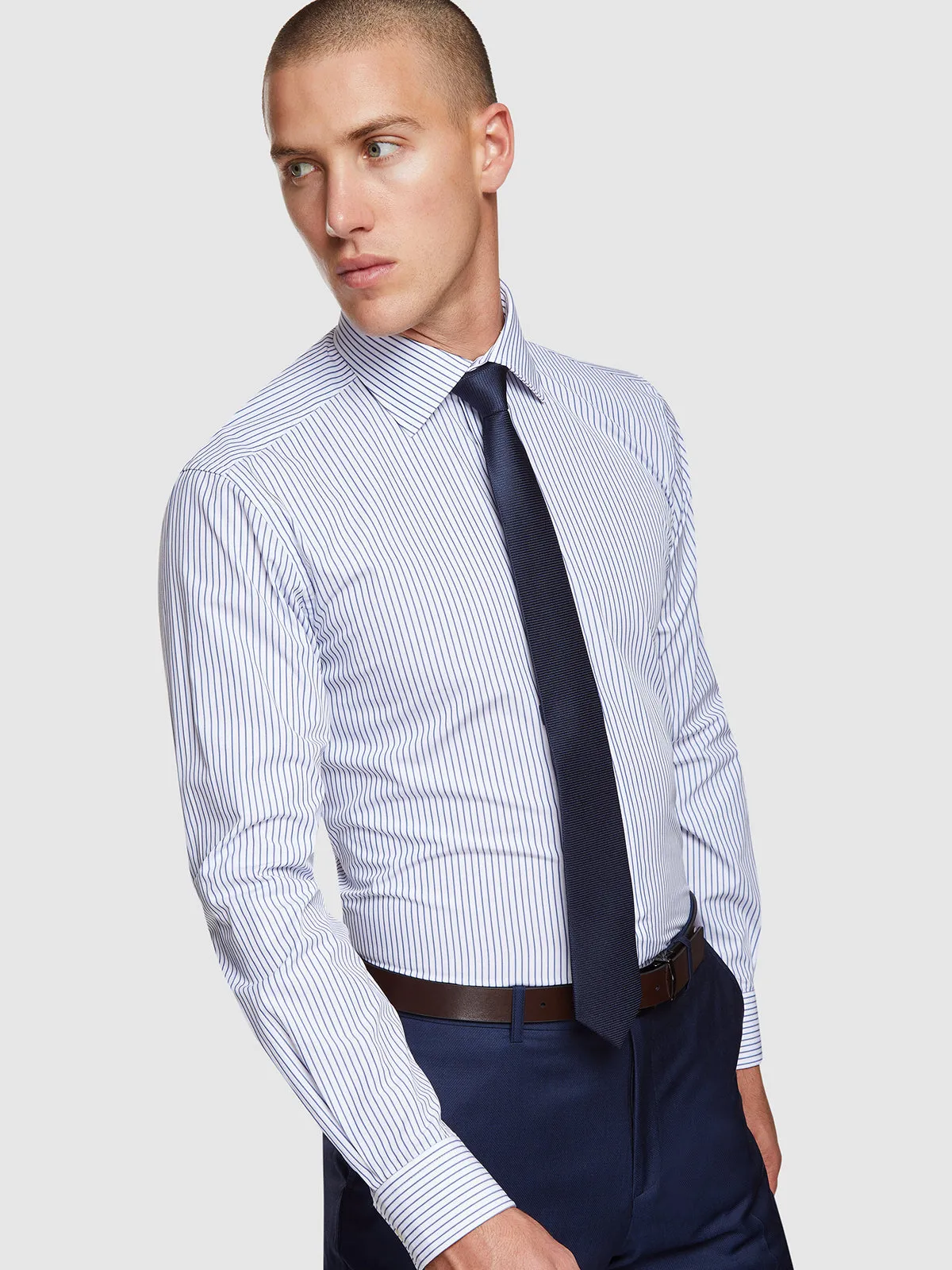 Islington Striped Shirt sold by Oxford Shop product image thumbnail 4