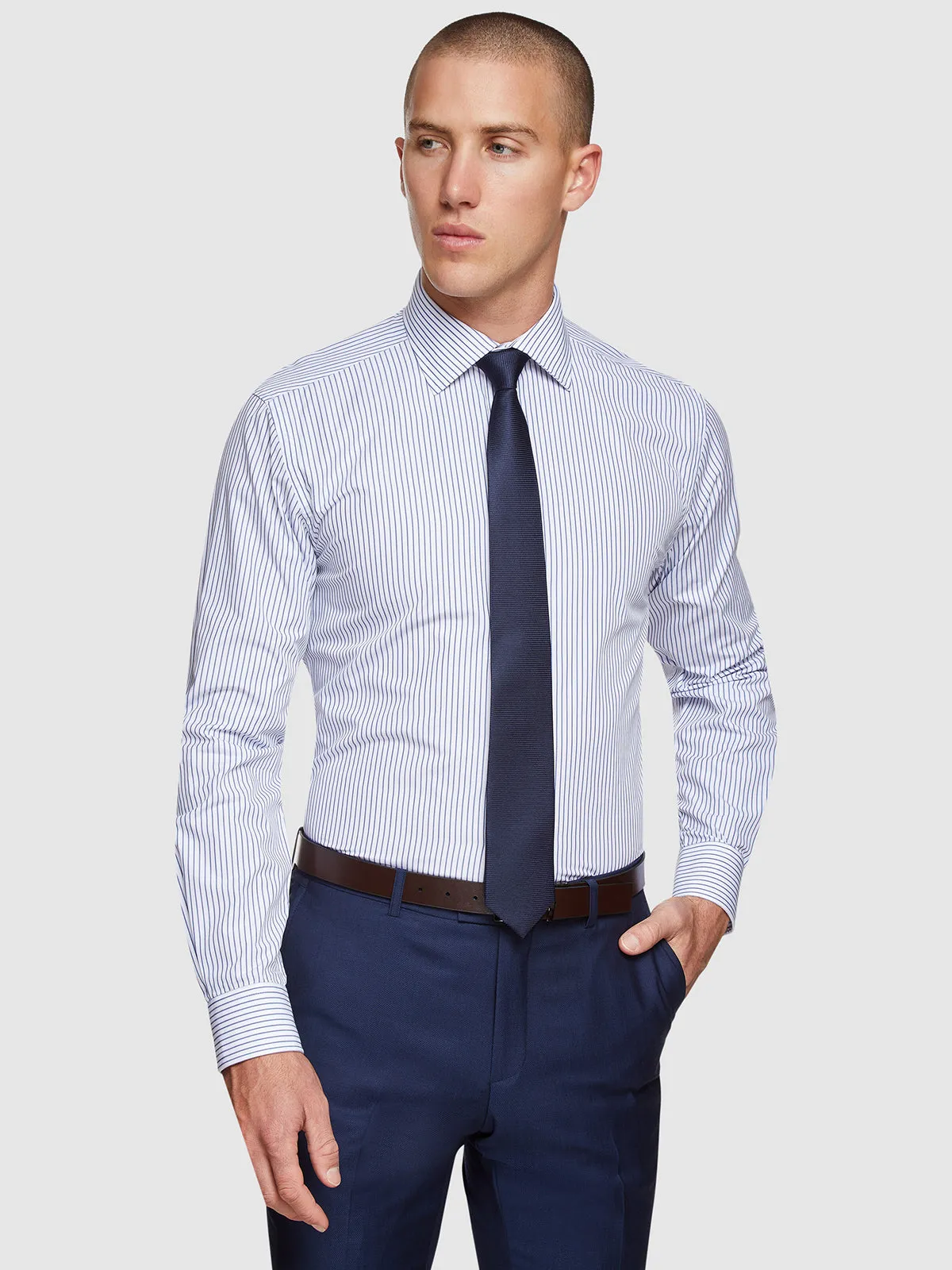 Islington Striped Shirt sold by Oxford Shop