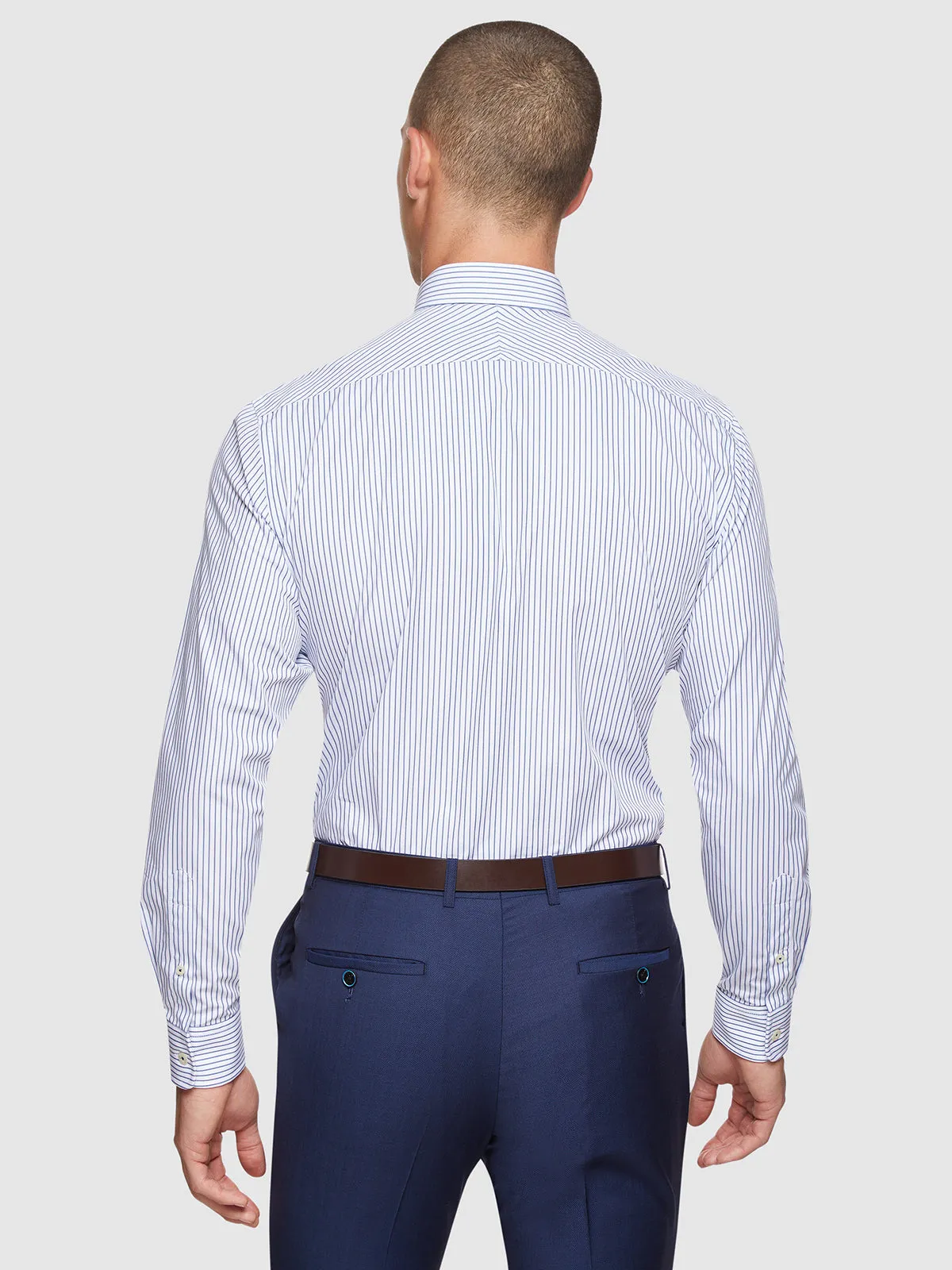 Islington Striped Shirt sold by Oxford Shop product image thumbnail 3