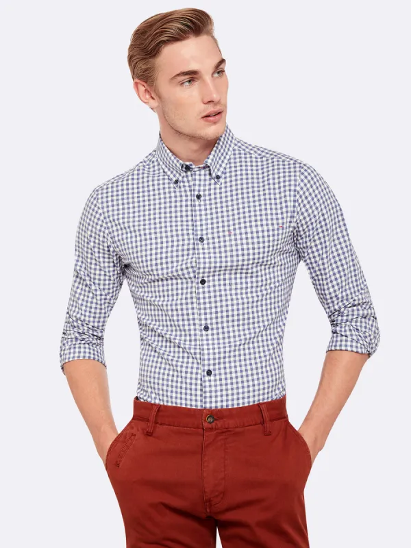 Uxbridge Checked Shirt sold by Oxford Shop