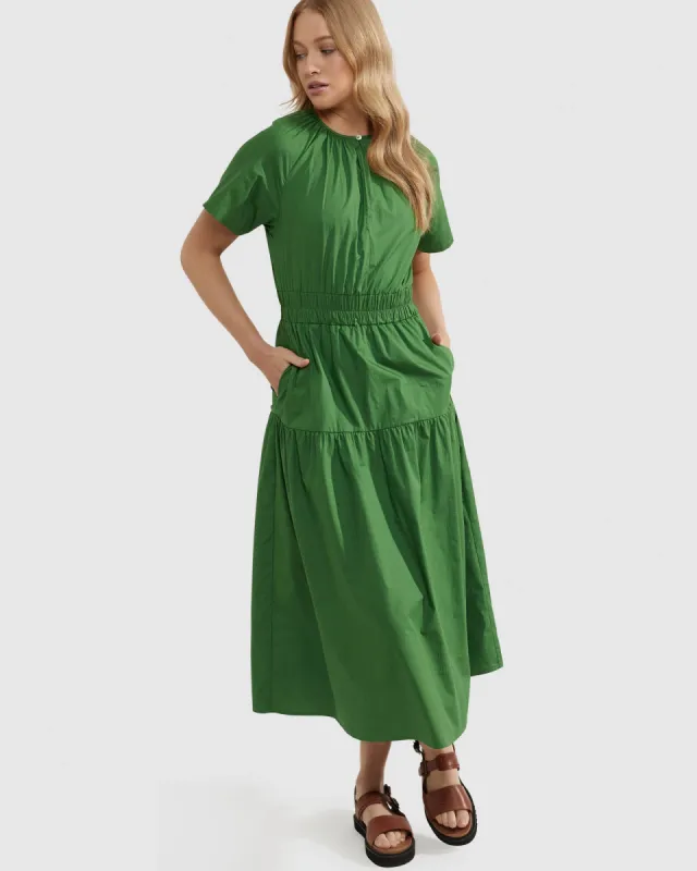 Blair Cotton Poplin Dress sold by Oxford Shop