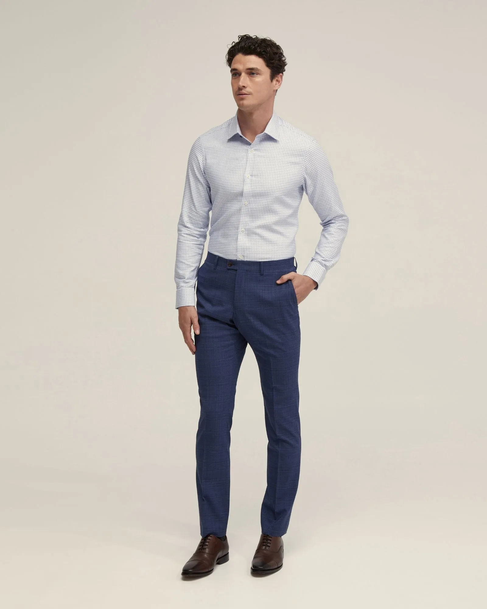 Beckton Dobby Shirt sold by Oxford Shop product image thumbnail 5