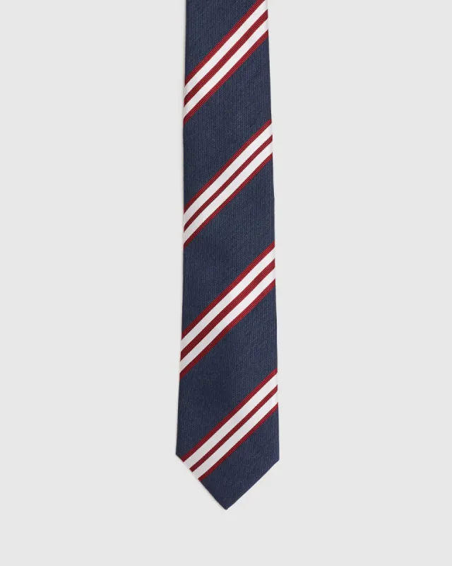 Varsity Stripe Tie sold by Oxford Shop