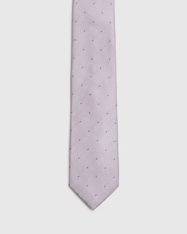 Texture With Spot Silk Tie sold by Oxford Shop
