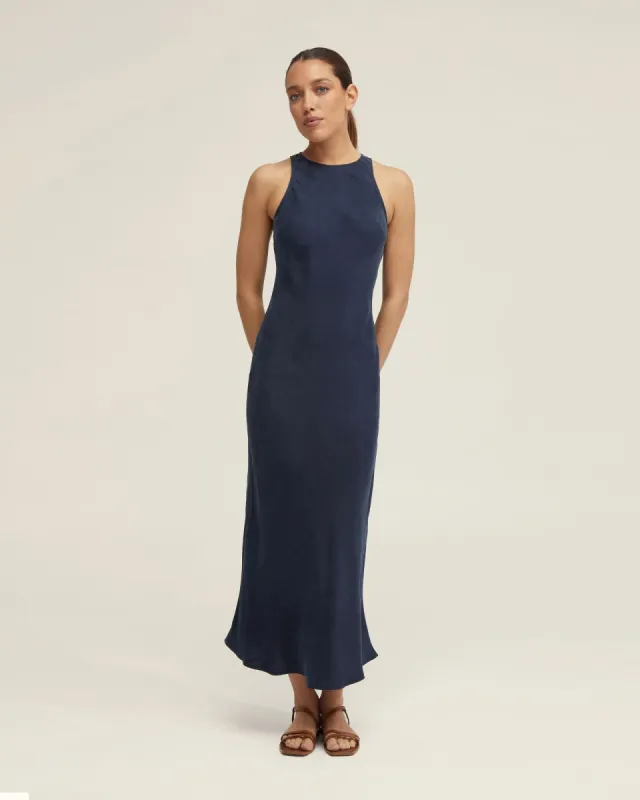 Fleur Cupro Midi Dress sold by Oxford Shop
