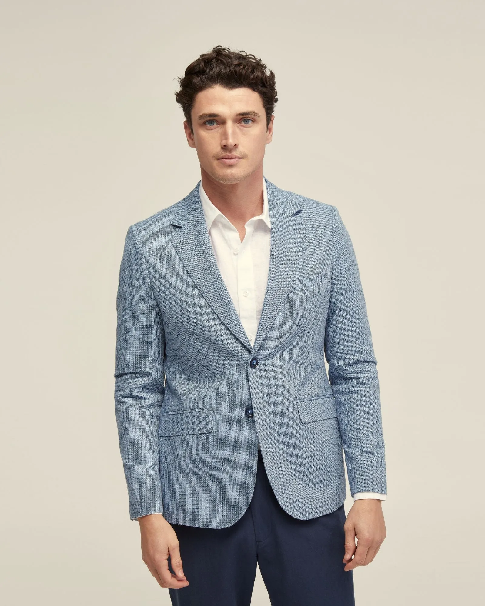 Blake Linen Blend Blazer sold by Oxford Shop product image thumbnail 5
