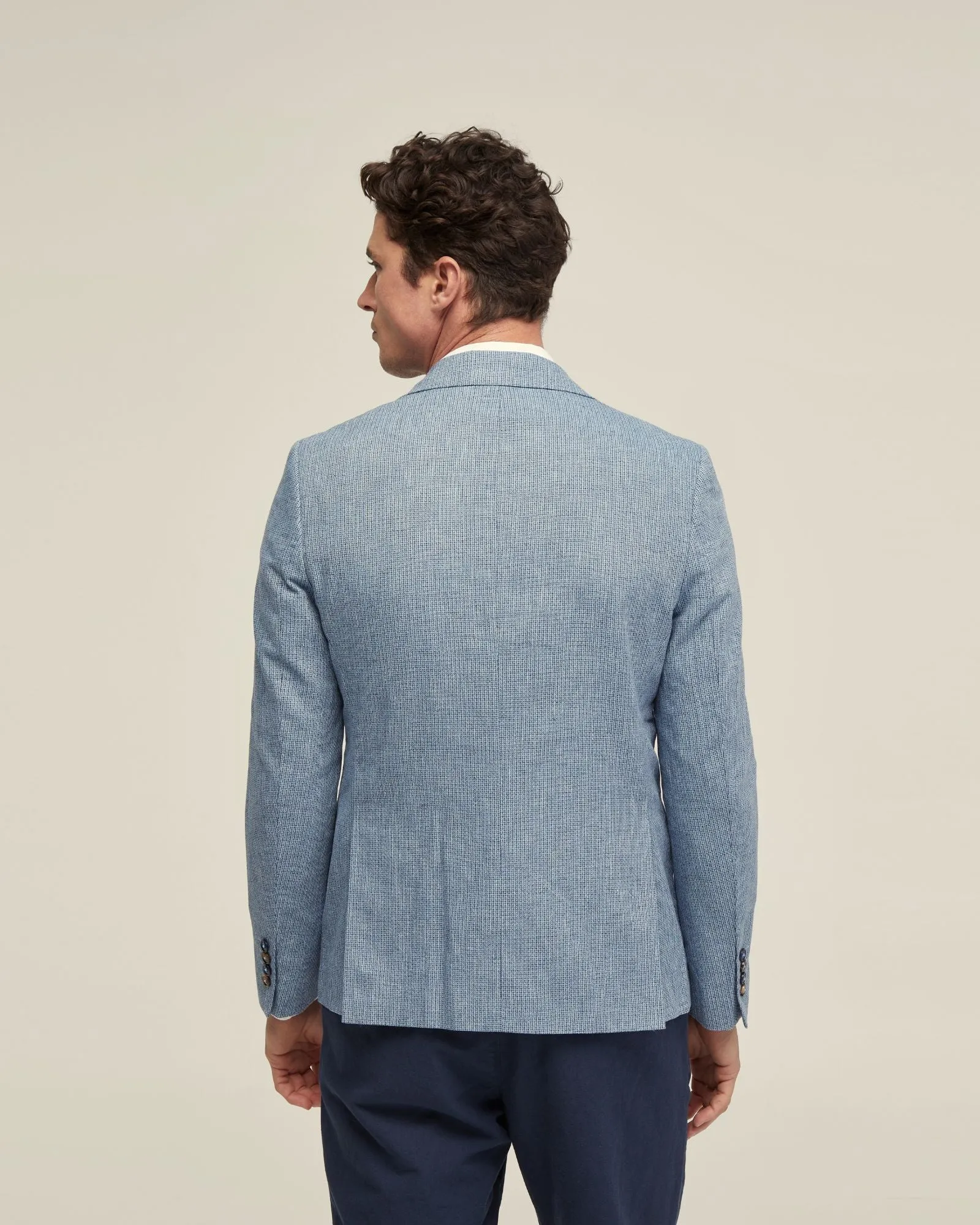 Blake Linen Blend Blazer sold by Oxford Shop product image thumbnail 3