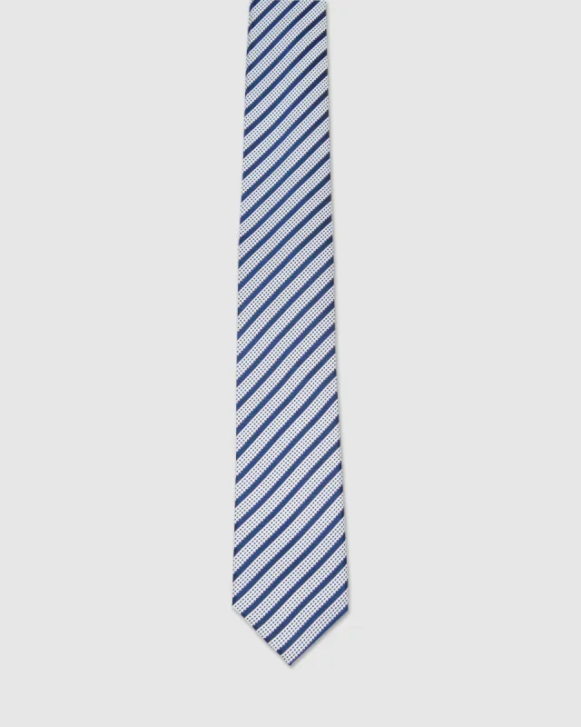 Oaks Stripe 7Cm Tie sold by Oxford Shop