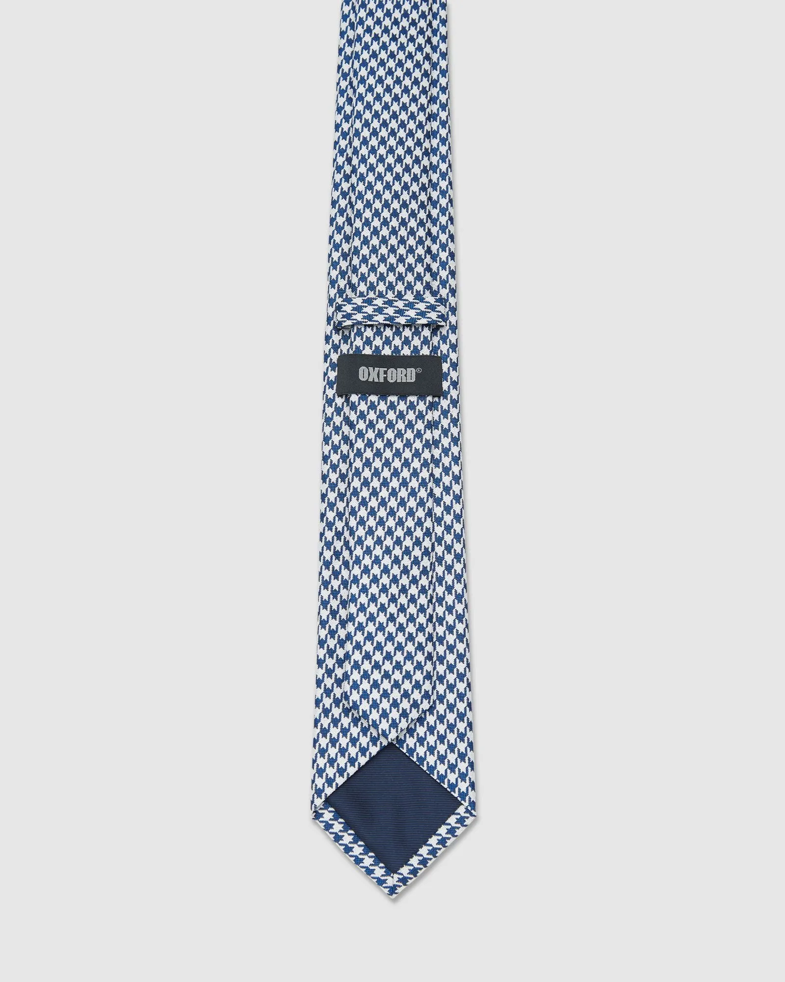 Houndstooth 7Cm Tie sold by Oxford Shop product image thumbnail 3