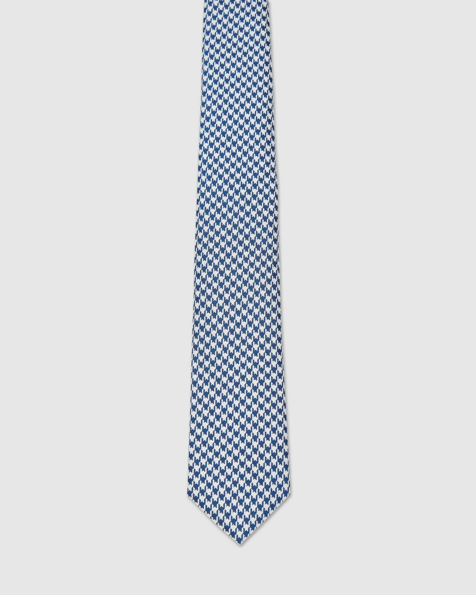 Houndstooth 7Cm Tie sold by Oxford Shop