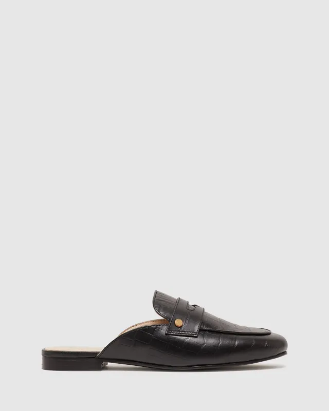 Lizzy Leather Slipper sold by Oxford Shop