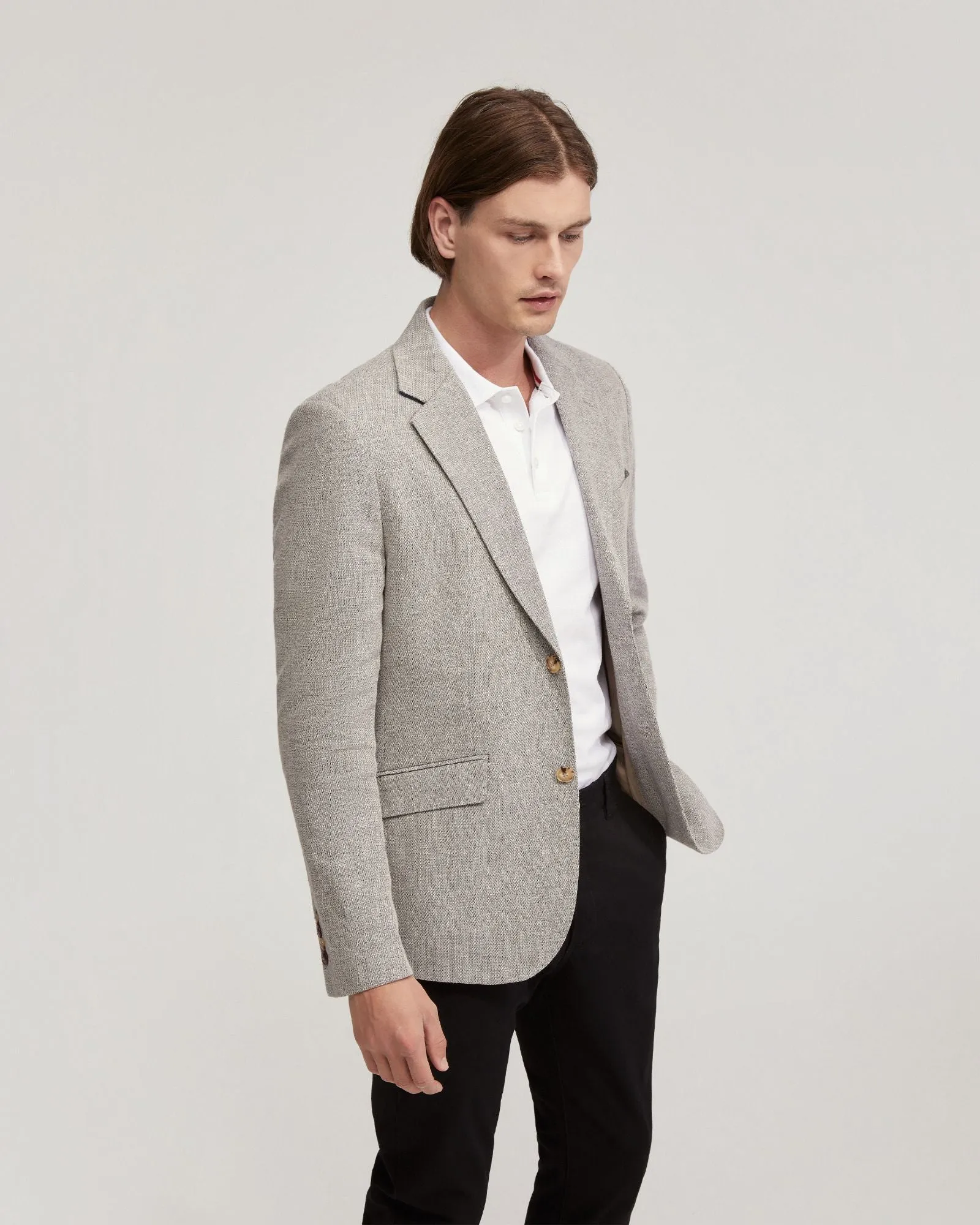Blake Linen Blend Blazer sold by Oxford Shop product image thumbnail 2